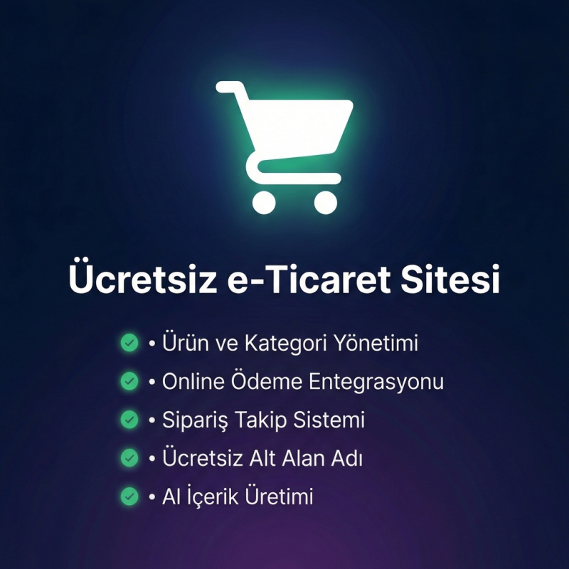 e-Ticaret Sitesi Oluşturucu