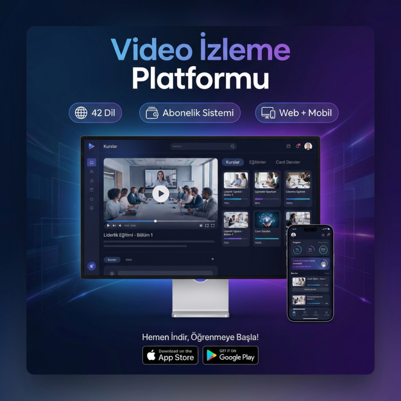 RS Akademi - Video İzleme Platformu