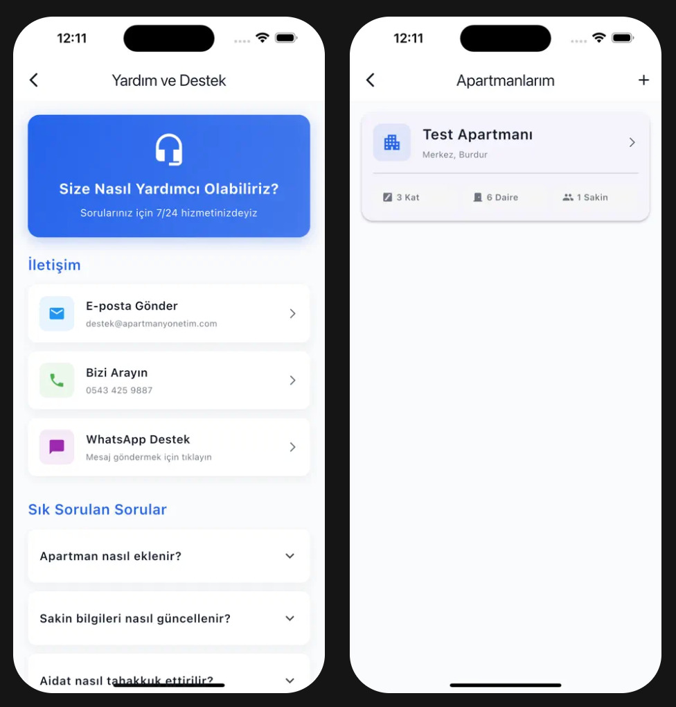 Apartman Yönetim Sistemi - 2
