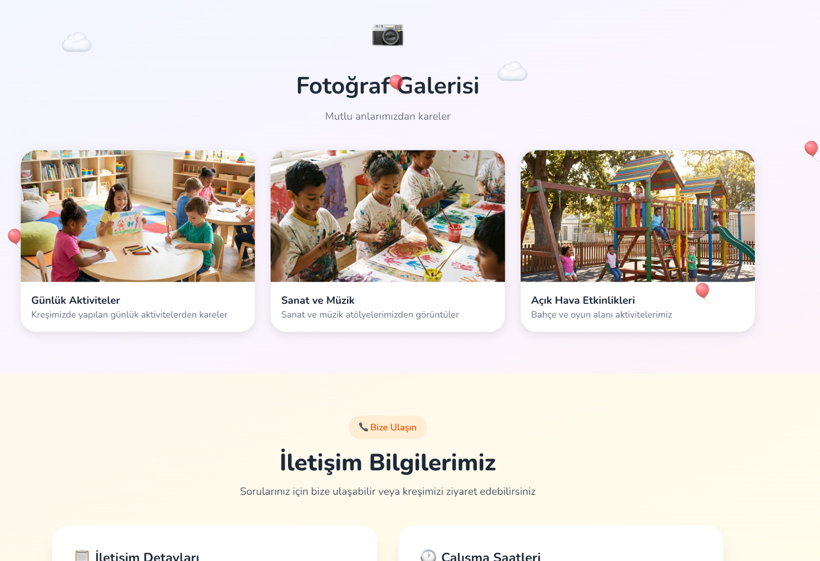 Kresi.net - Kreş ve Anaokulu Web Sitesi Oluşturucu - 4