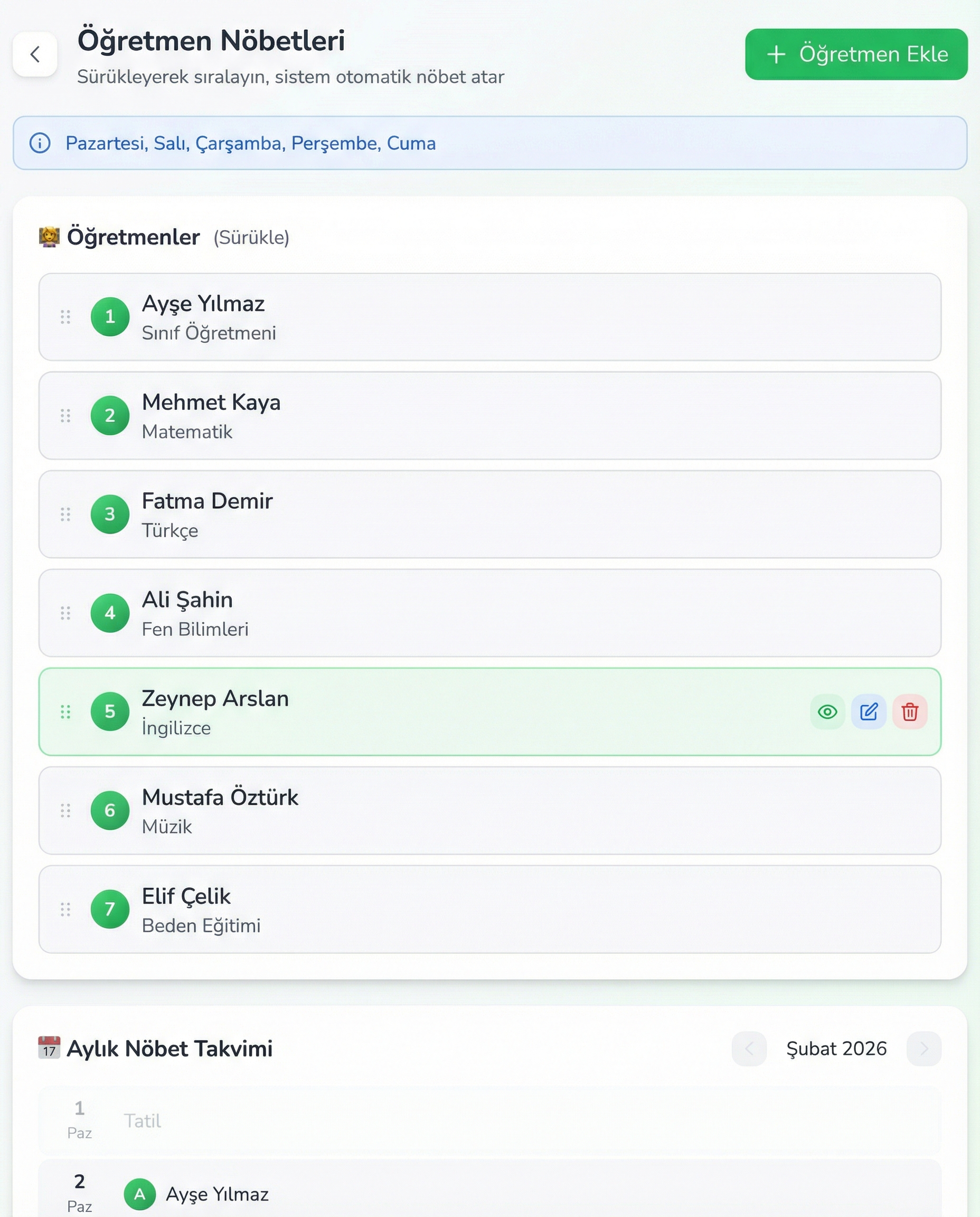 Dijital Okul Panosu - 8