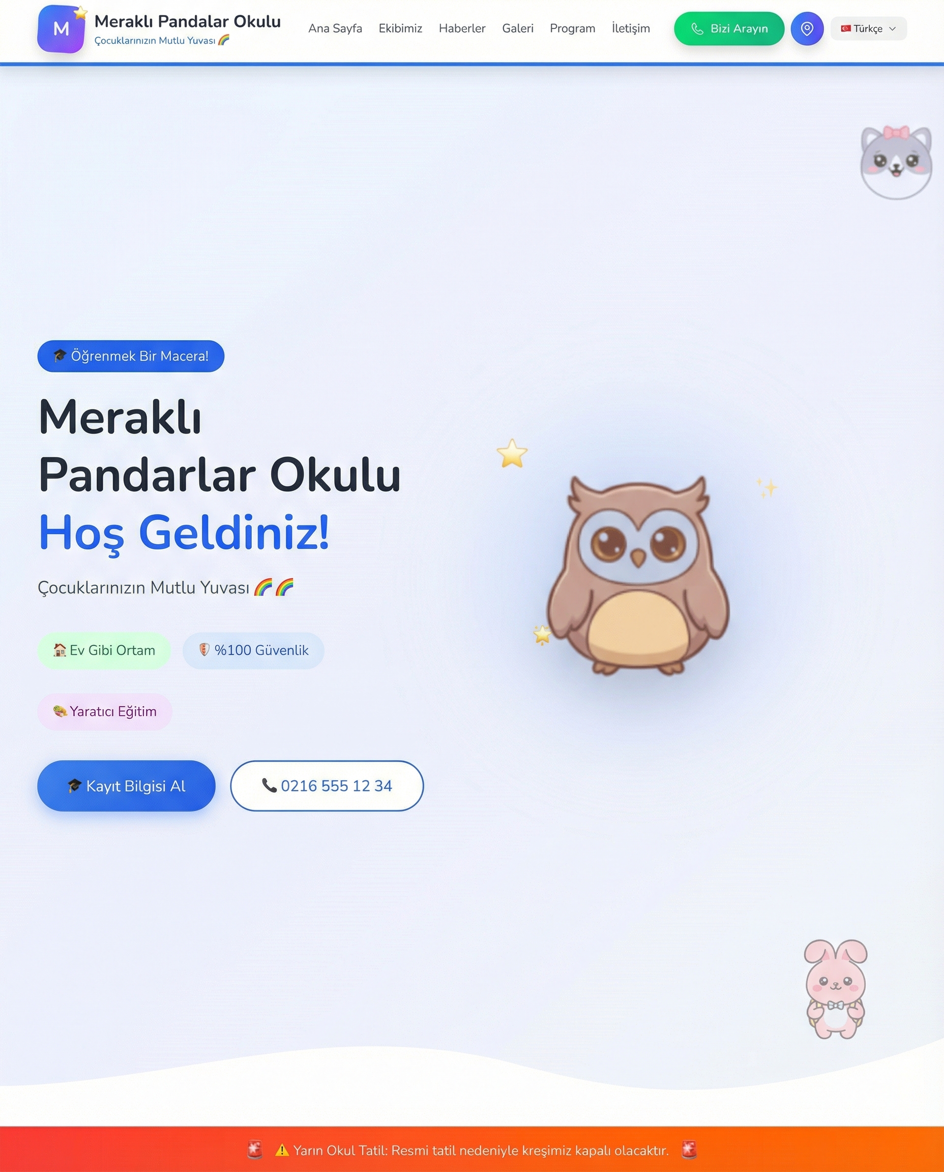 Okulu.site - Okul Web Sitesi Oluşturucu - 3