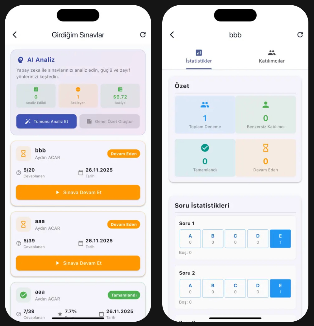 PDF to Question - AI Sınav Sistemi - 2