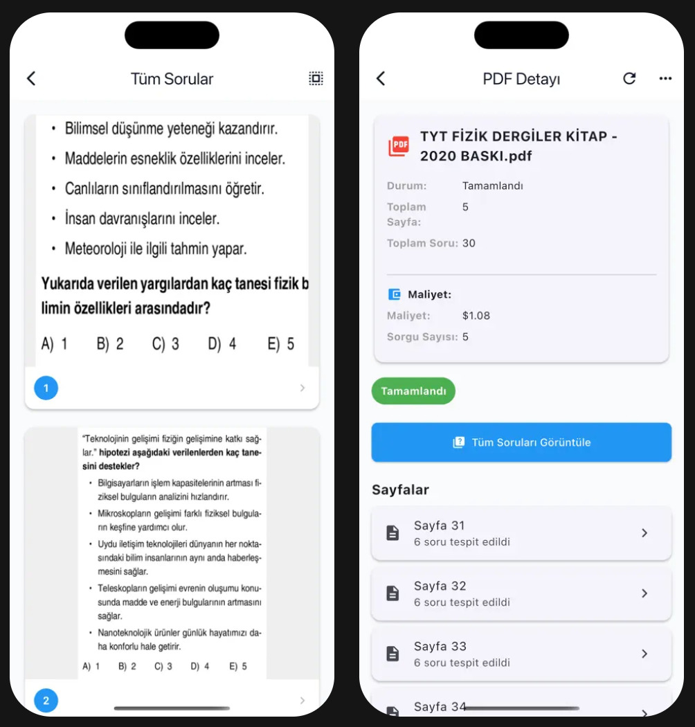 PDF to Question - AI Sınav Sistemi - 4