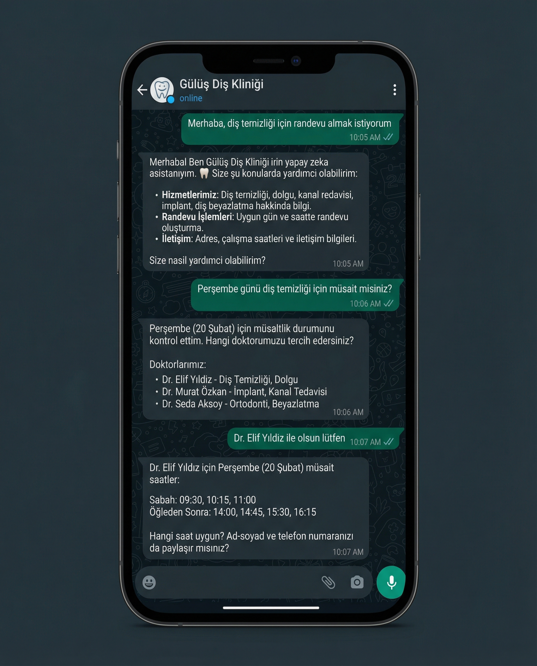 AI Randevu + Personel Yönetimi - 3