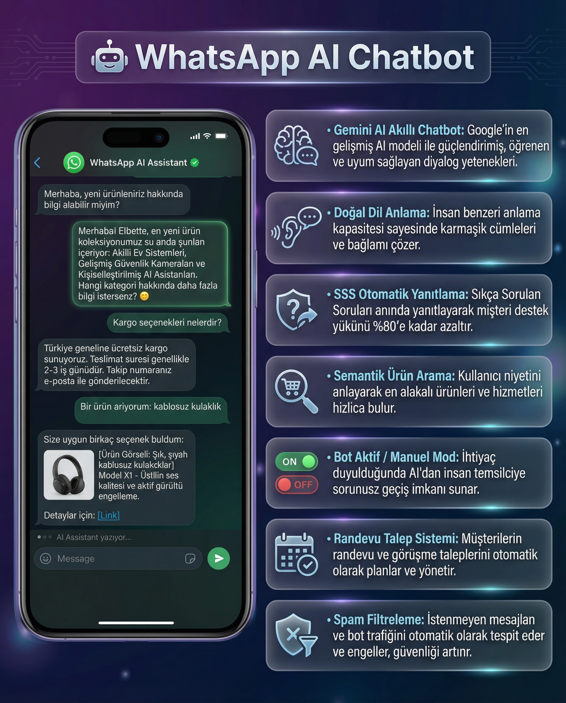 WhatsApp, Instagram & E-posta Entegrasyon Sistemi - 5